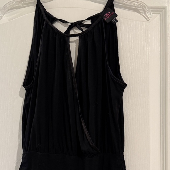 2B Bebe Black Top, sleeveless size small - Picture 12 of 12